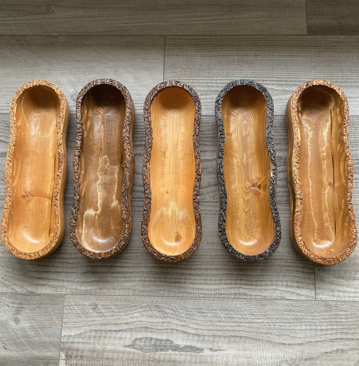 Live Edge Wood Dough Bowl | Heirloom Candle Ready Vessel | Handcrafted Rustic Farmhouse Decor | Large Wooden Centerpiece
