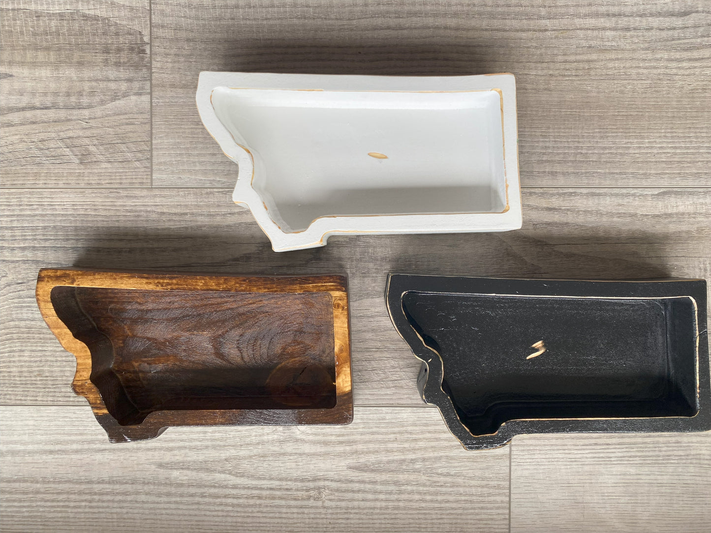 Montana State Candle Pour Wood Bowls | Bulk Pricing | Wholesale Bundles