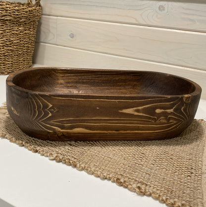 Triangular & Rounded Safest Wood Candle Ready Centerpiece