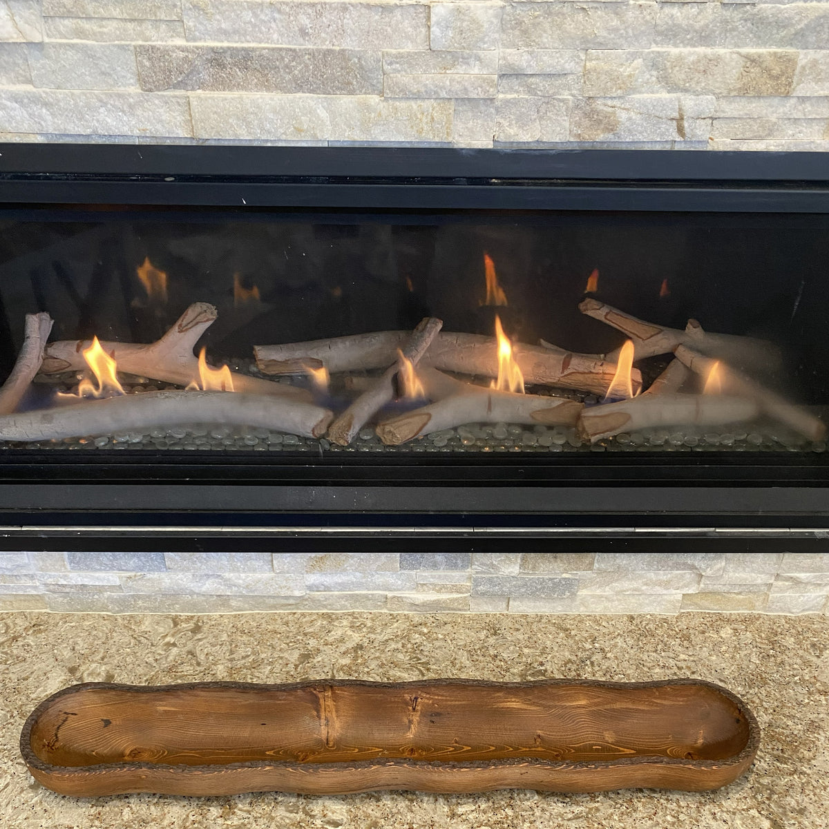 Live Edge Wood Dough Bowl | Heirloom Candle Ready Vessel | Handcrafted Rustic Farmhouse Decor | Large Wooden Centerpiece
