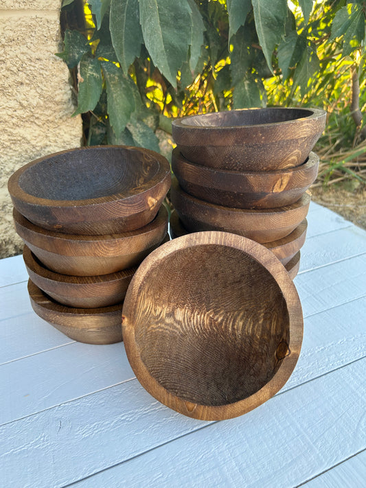 Small Round Farmhouse Dough Bowl Wholesale Bundles | QTY's of 10,15,20,50