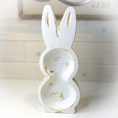 Bunny Bowl - Candle Ready Farmhouse Bowl 13" X 5.5"