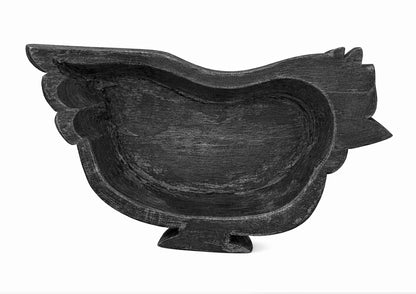 12 Count - Safest Spring Chicken Farmhouse Candle Ready Wood Bowl