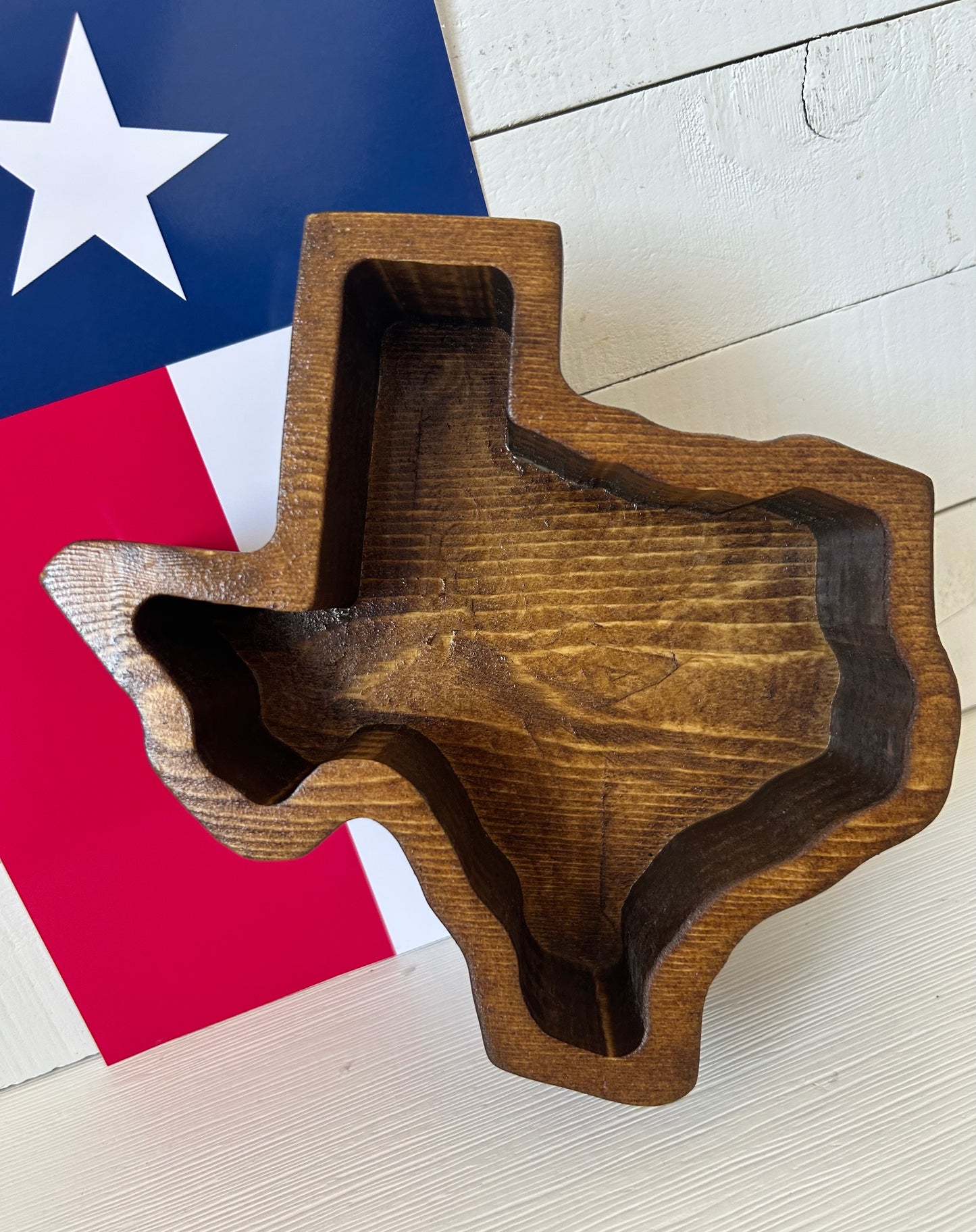 Texas State Candle Pour Wood Bowls | Bulk Pricing | Wholesale Bundles