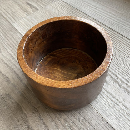 Round Wood Vessels • Handcrafted Heirloom Home Décor, Candle-Ready, Reusable