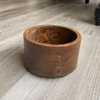 Round Wood Vessels • Handcrafted Heirloom Home Décor, Candle-Ready, Reusable