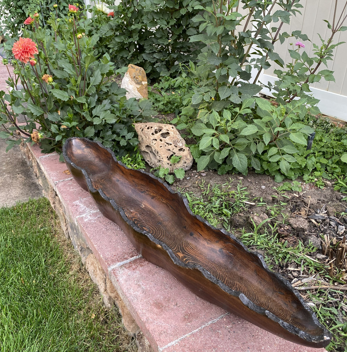 The Forever Collector's Vessel™ – Handcrafted Heirloom Live-Edge Statement Bowl