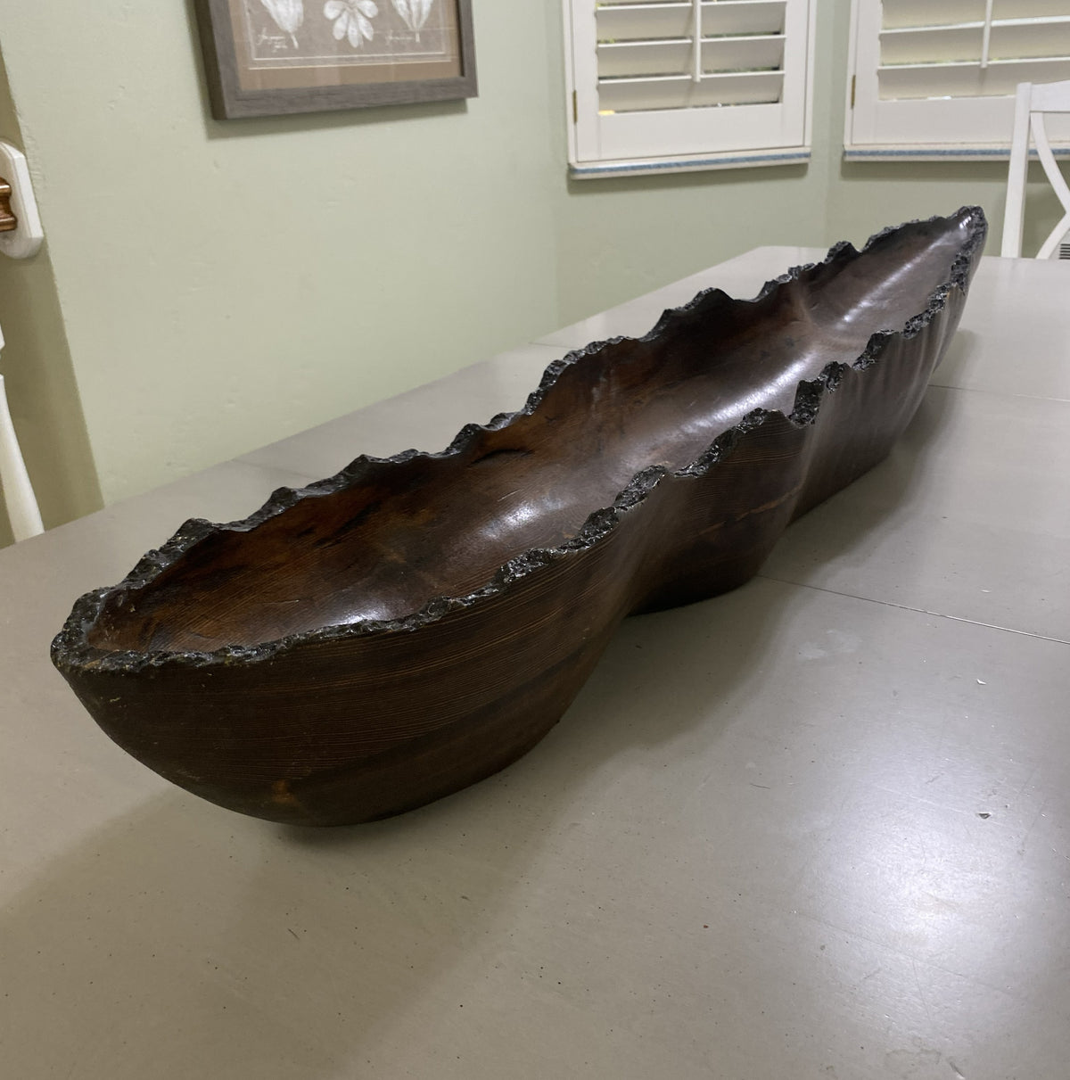 The Forever Collector's Vessel™ – Handcrafted Heirloom Live-Edge Statement Bowl