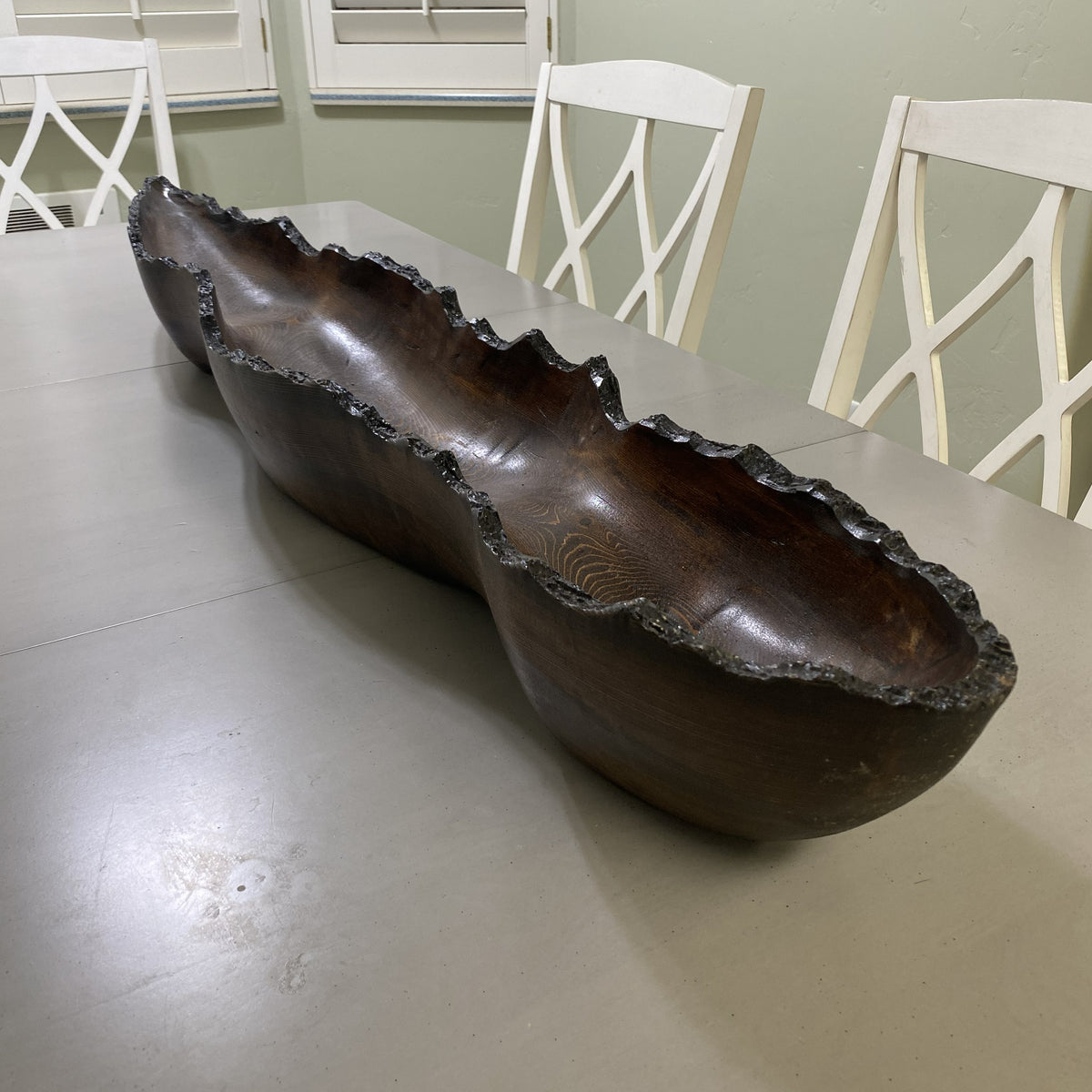 The Forever Collector's Vessel™ – Handcrafted Heirloom Live-Edge Statement Bowl