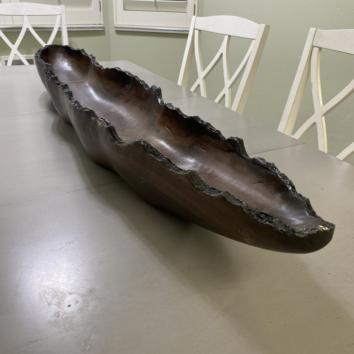 The Forever Collector's Vessel™ – Handcrafted Heirloom Live-Edge Statement Bowl