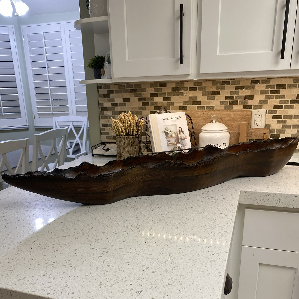 The Forever Collector's Vessel™ – Handcrafted Heirloom Live-Edge Statement Bowl