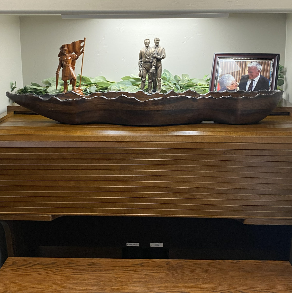 The Forever Collector's Vessel™ – Handcrafted Heirloom Live-Edge Statement Bowl