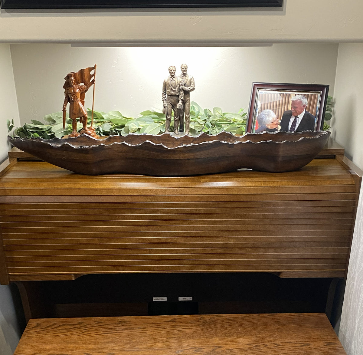 The Forever Collector's Vessel™ – Handcrafted Heirloom Live-Edge Statement Bowl