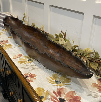 The Forever Collector's Vessel™ – Handcrafted Heirloom Live-Edge Statement Bowl