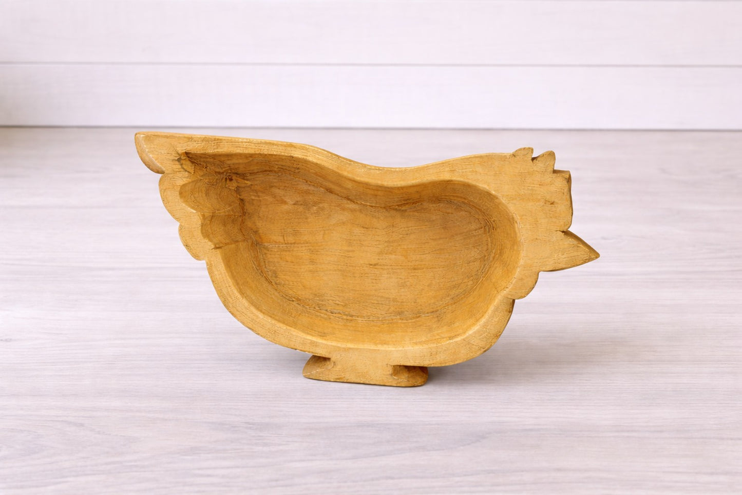 12 Count - Safest Spring Chicken Farmhouse Candle Ready Wood Bowl