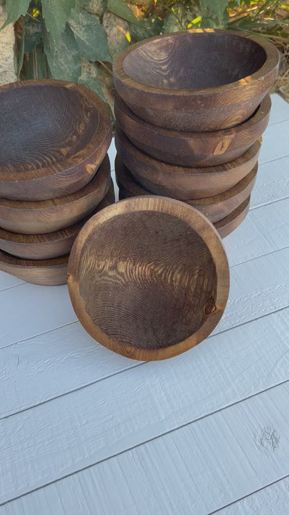 Small Round Farmhouse Dough Bowl Wholesale Bundles | QTY's of 10,15,20,50