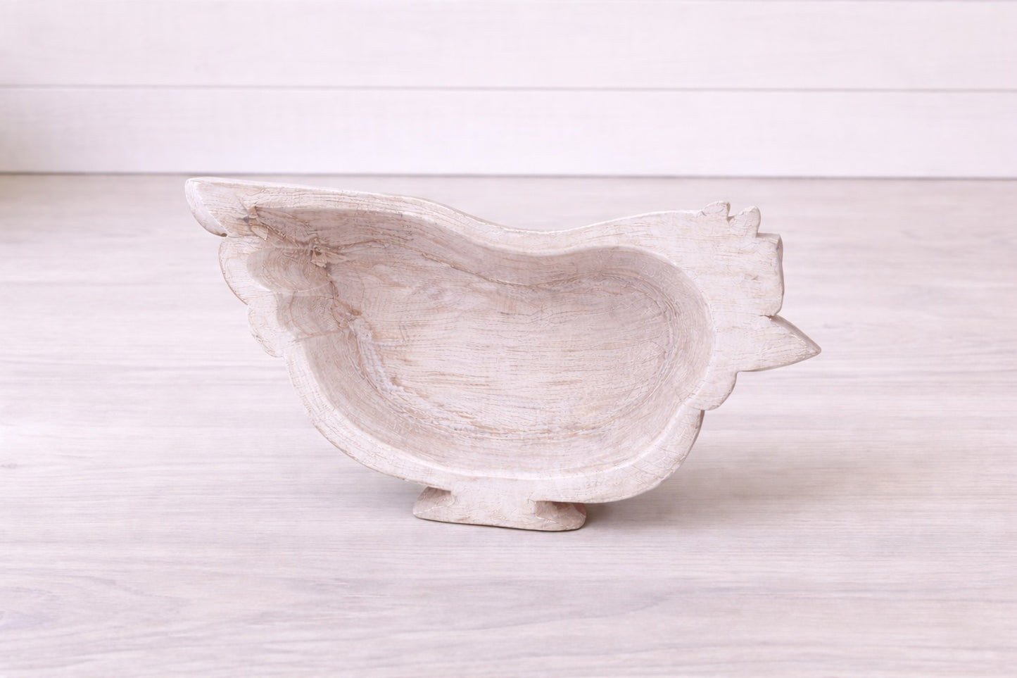 12 Count - Safest Spring Chicken Farmhouse Candle Ready Wood Bowl